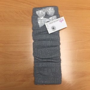 cable knit leg warmers